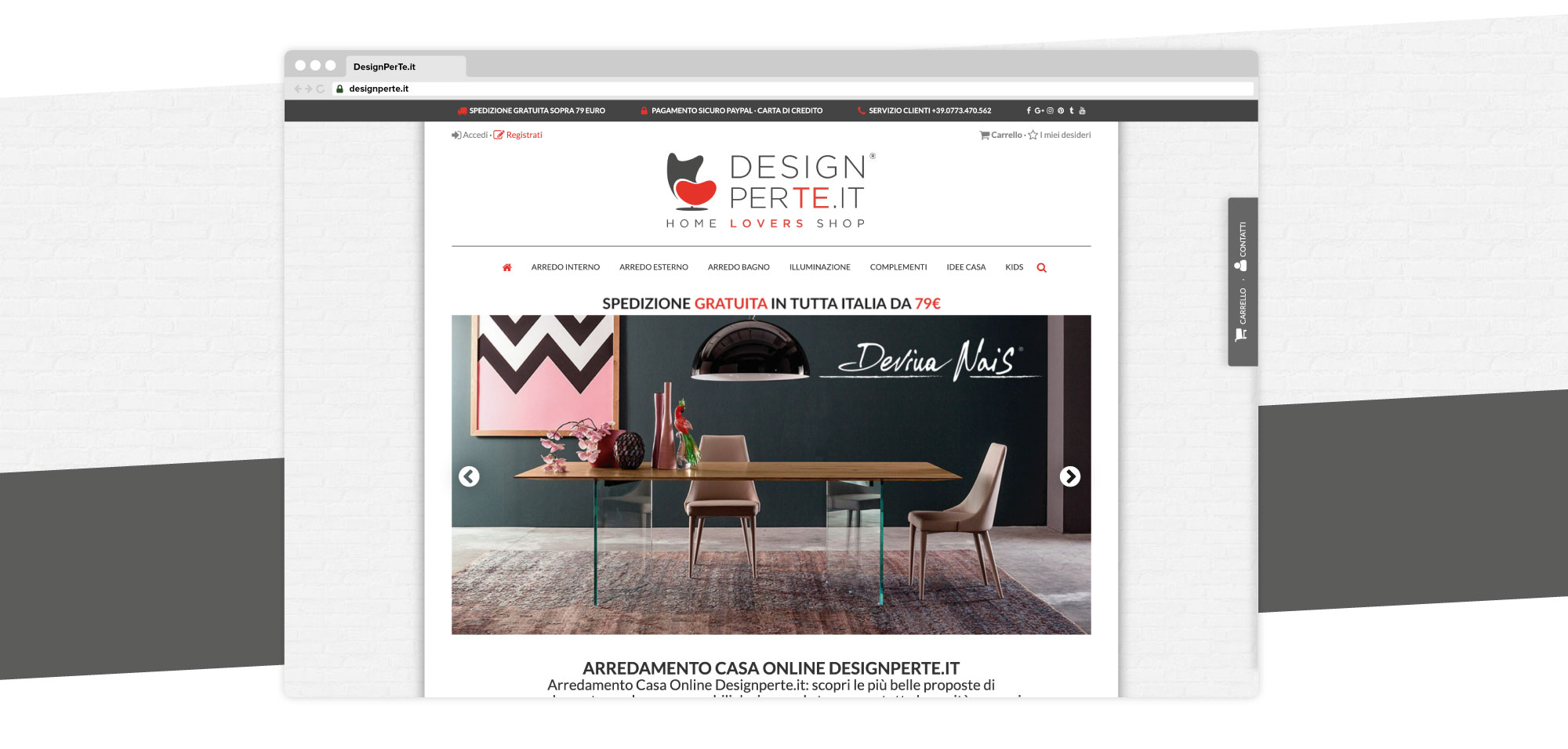 Ecommerce designperte.it